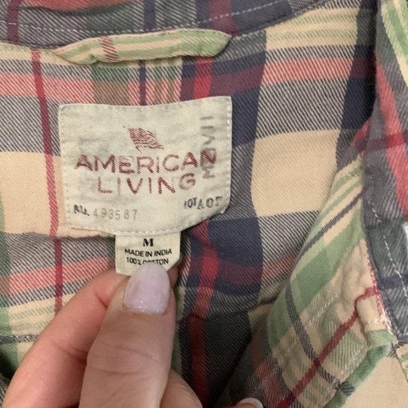 Western Plaid Shirt with‎ Pearl Snaps - Picture 5 of 9